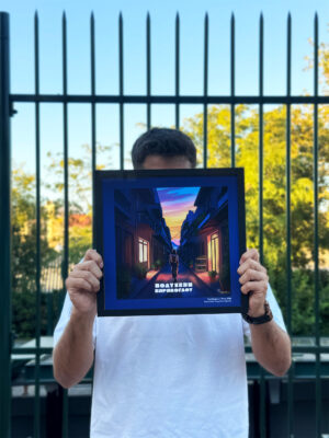 Square Illustration Poster - Του Κόσμου η Ρότα